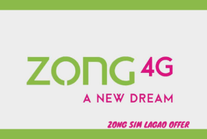 Zong SIM Lagao Offer