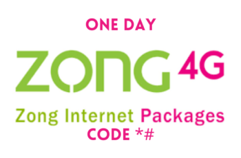 Zong One Day Internet Package Code 2024