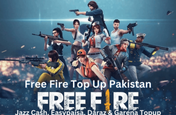 Free Fire Top Up Pakistan Jazz Cash, EasyPaisa, & Daraz 2024