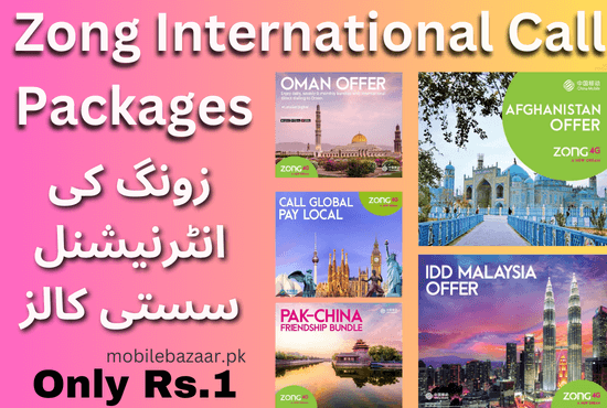Zong International Call Packages