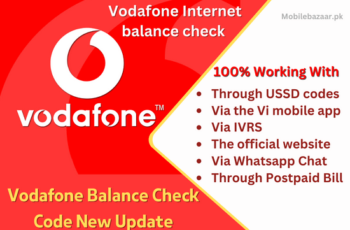 Vodafone Balance Check Code 2023 New Update